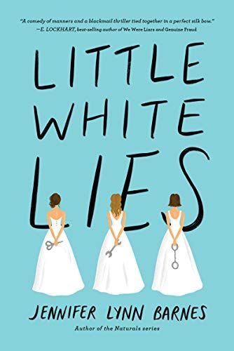 Book cover for little white lies